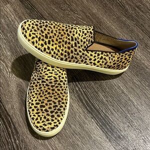 Rothy’s Leopard Print Slip-On Shoes